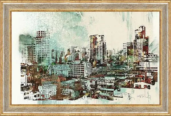 Картина в раме - ART Город