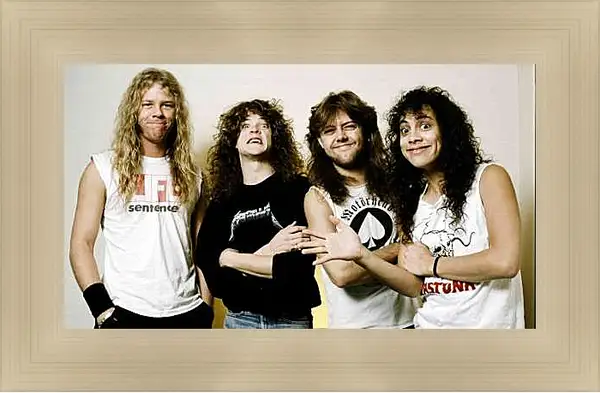 Картина в раме - Металлика. Metallica