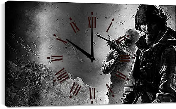 Часы картина - Call Of Duty: Modern Warfare 3