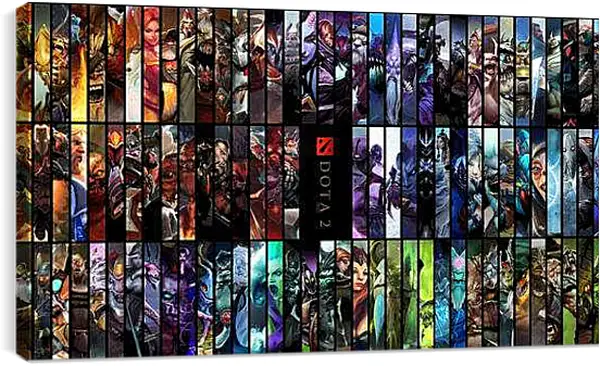 Постер на подрамнике - DotA 2