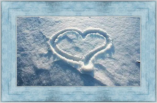 Картина в раме - Любовь