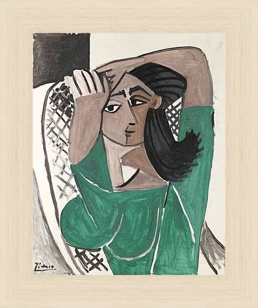 Картина в раме - Неизвестно. Пабло Пикассо
