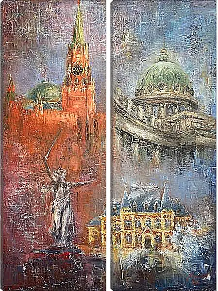 Модульная картина - Памятные места