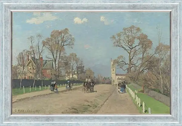 Картина в раме - The Avenue, Sydenham. Камиль Писсарро