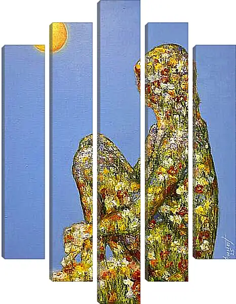 Модульная картина - Флора