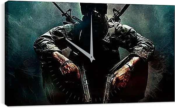 Часы картина - Call Of Duty: Black Ops