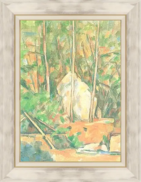 Картина в раме - Citerne dans le parc du Chateau Noir (vers). Поль Сезанн