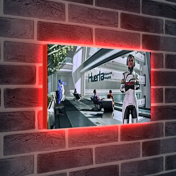 Лайтбокс световая панель - Mass Effect 3