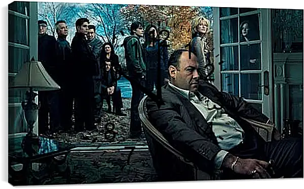 Часы картина - Клан Сопрано. The Sopranos