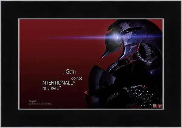 Картина в раме - Mass Effect 2