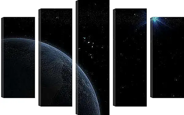 Модульная картина - Космос