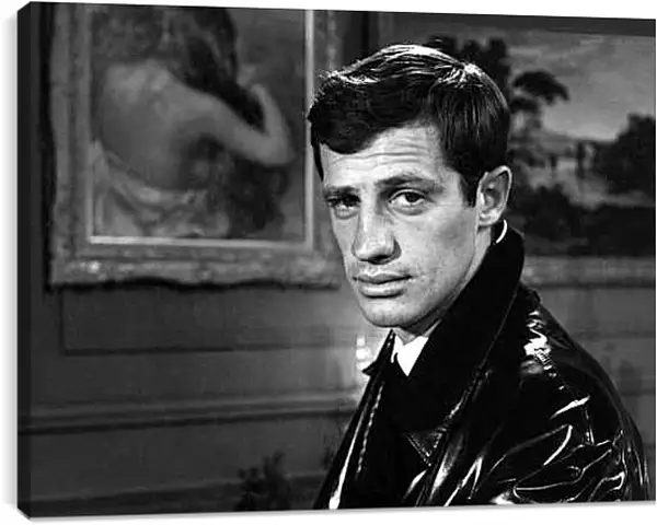 Постер на подрамнике - Жан-Поль Бельмондо. Jean-Paul Belmondo