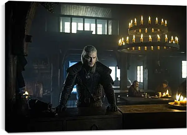 Постер на подрамнике - Ведьмак. The Witcher