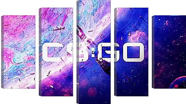 Модульная картина - CS Cosmos