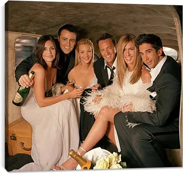 Постер на подрамнике - Друзья. Friends