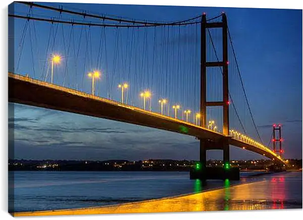 Постер на подрамнике - Мост Хамбер. Англия
