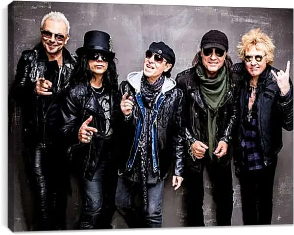 Постер на подрамнике - Скорпионс. Scorpions