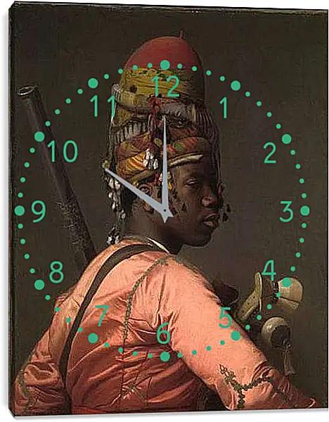 Часы картина - Bashi-Bazouk-2 - Баши-базук-2. Жан-Леон Жером