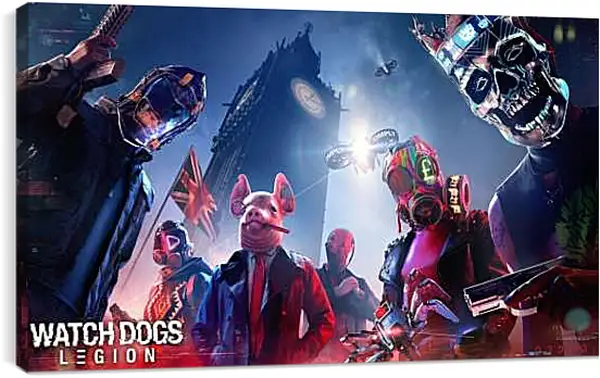 Постер на подрамнике - Watch Dogs Legion