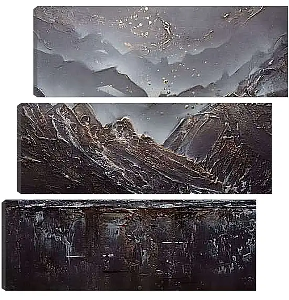 Модульная картина - Горы. (неизвестно)