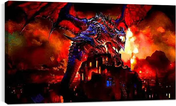 Постер на подрамнике - World Of Warcraft