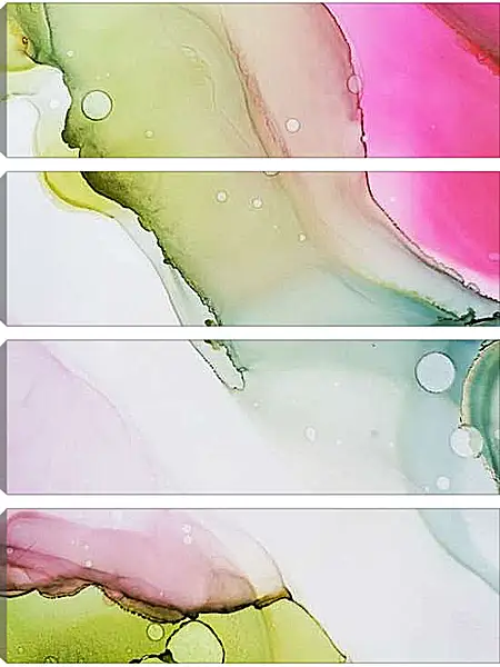 Модульная картина - Abstract pink1. Mari Dein