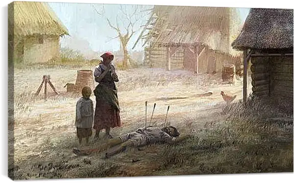 Постер на подрамнике - The Witcher