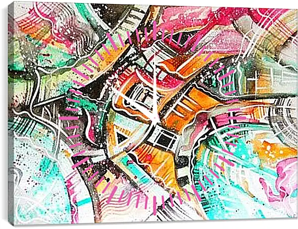 Часы картина - Неизвестно. Кандинский Василий