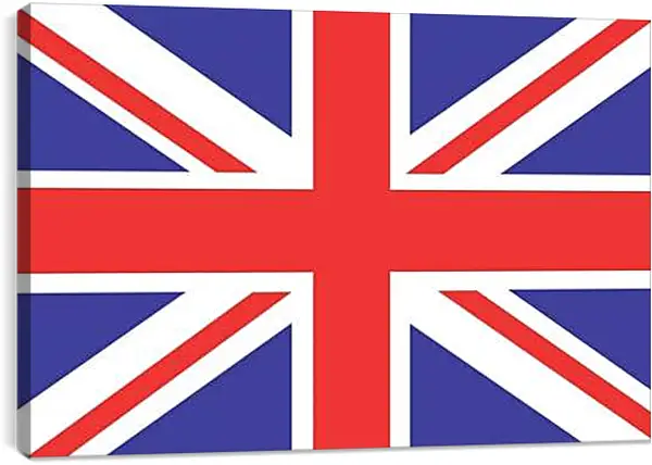 Постер на подрамнике - Флаг Британии