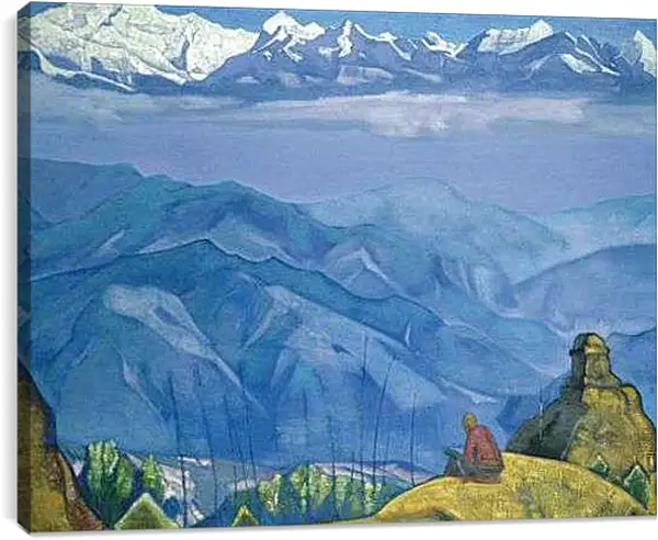 Постер на подрамнике - Книга мудрости. Рерих Николай