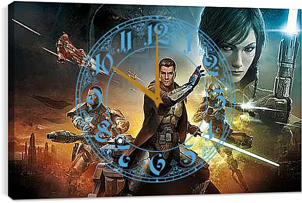 Часы картина - Star Wars