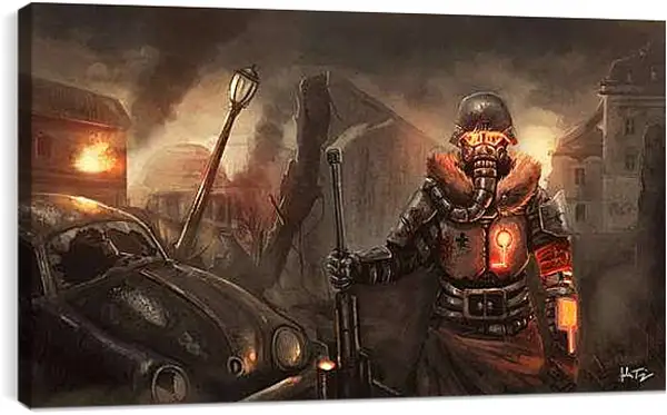 Постер на подрамнике - Fallout