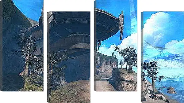 Модульная картина - Halo