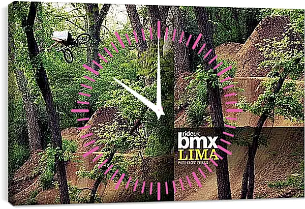 Часы картина - В лесу