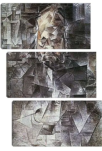 Модульная картина - Портрет Амбруаза Воллара. Пабло Пикассо