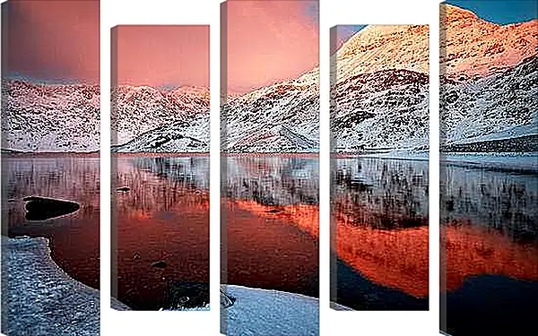 Модульная картина - Зима