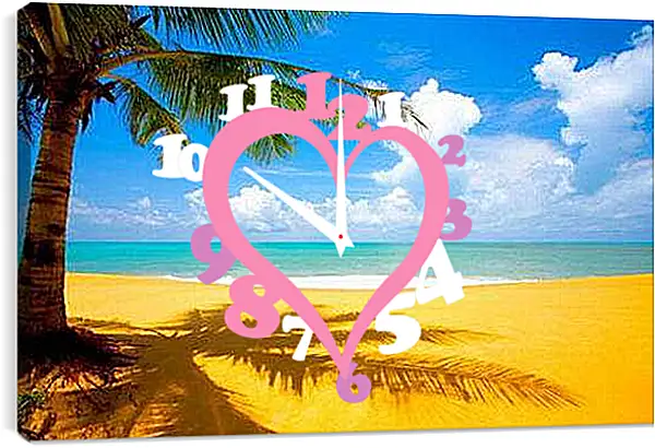 Часы картина - океан - океан