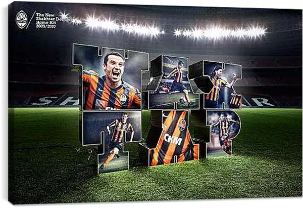 Постер на подрамнике - ФК Шахтёр Донецк