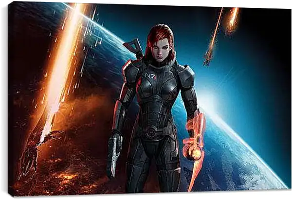 Постер на подрамнике - Mass Effect 3