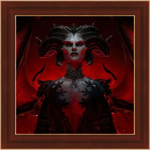 Картина в раме - Diablo IV