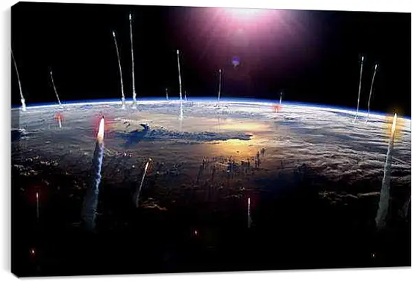 Постер на подрамнике - Космос