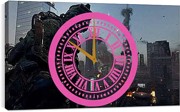 Часы картина - Call Of Duty: Advanced Warfare