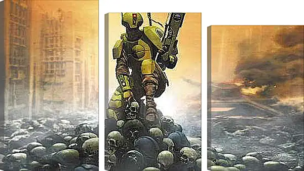 Модульная картина - Warhammer