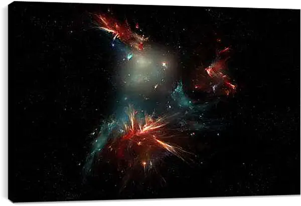 Постер на подрамнике - Космос