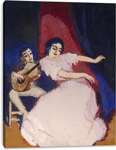 Постер на подрамнике - Антония Ла Кокинера. Кес ван Донген