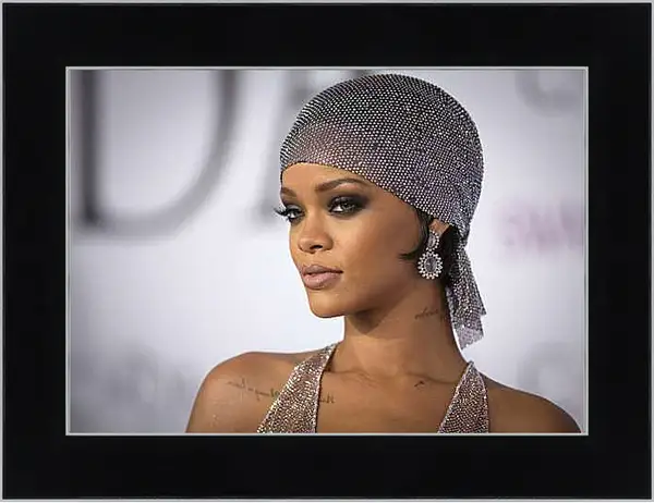 Картина в раме - Рианна. Rihanna