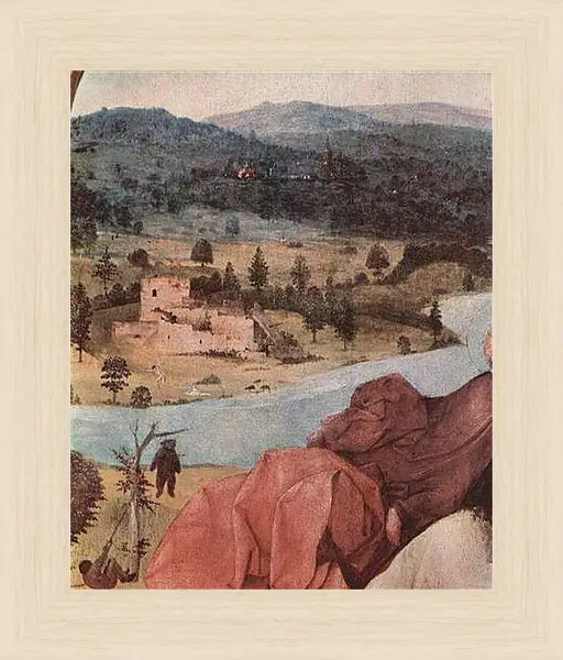 Картина в раме - Hl. Christophorus. Иероним Босх