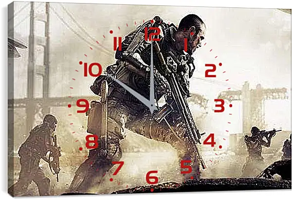 Часы картина - Call Of Duty: Advanced Warfare