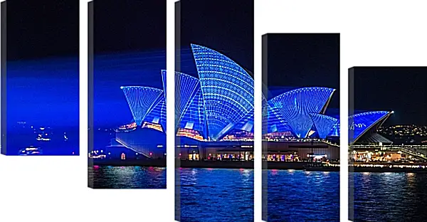 Модульная картина - Сиднейский оперный театр 5. Австралия