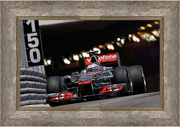Картина в раме - Формула 1